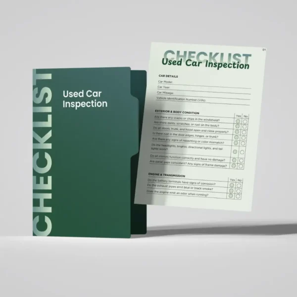 Used Car Inspection Checklist
